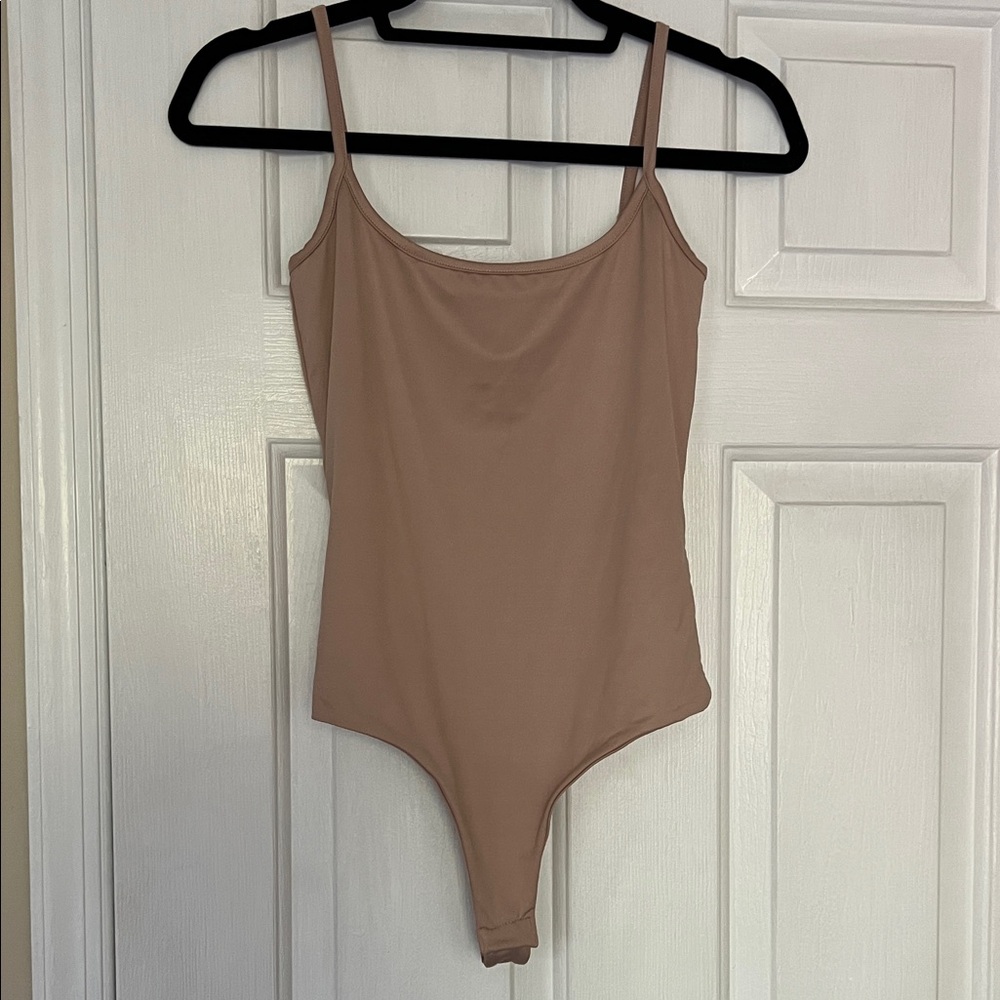 Elegant Tan Bodysuit